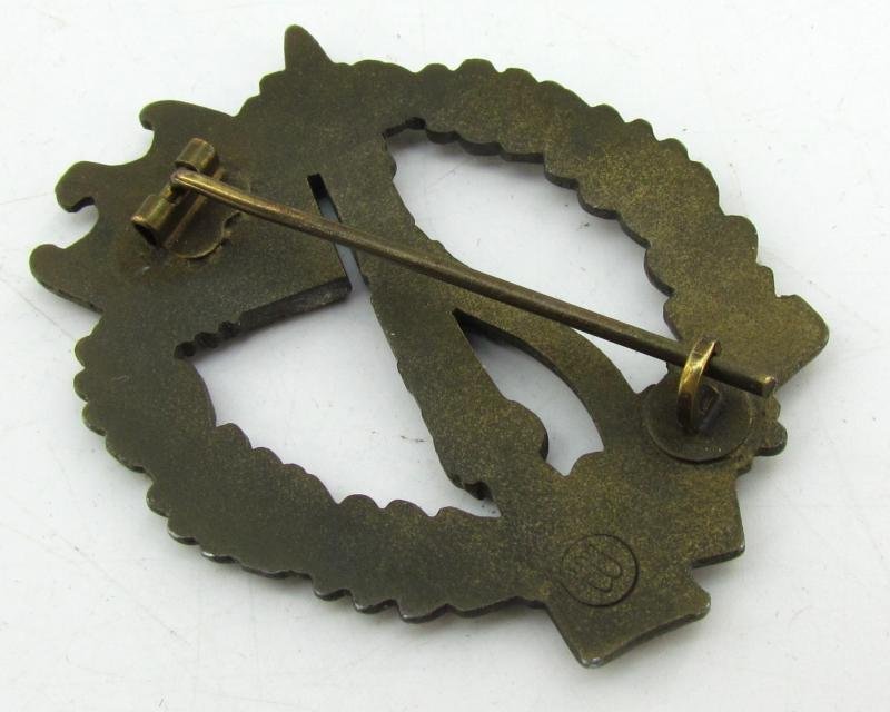 Infantry Assault Badge ( Sturmabzeichen ) in Bronze – Wilhelm Deumer — image 4