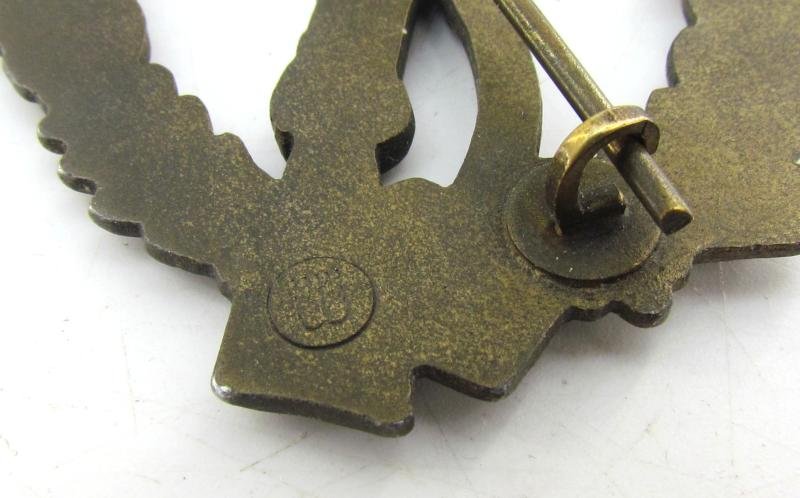 Infantry Assault Badge ( Sturmabzeichen ) in Bronze – Wilhelm Deumer — image 5