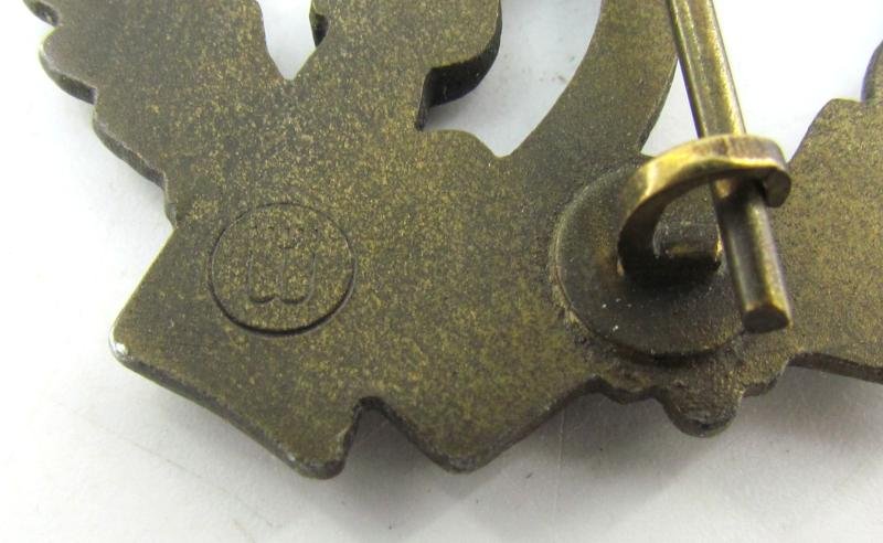 Infantry Assault Badge ( Sturmabzeichen ) in Bronze – Wilhelm Deumer — image 9
