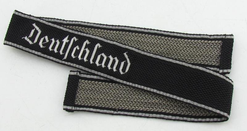 Waffen SS-Standarte 'Deutschland' Officers Cufftitle with RZM Tag...Mint — image 12