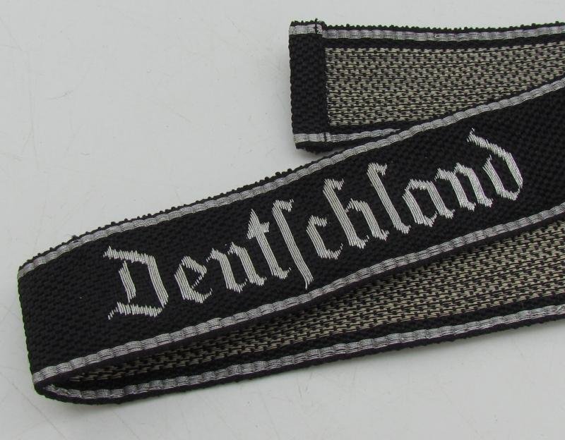 Waffen SS-Standarte 'Deutschland' Officers Cufftitle with RZM Tag...Mint — image 14