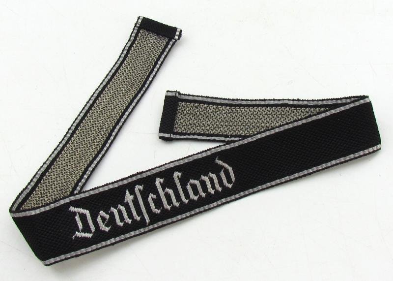 Waffen SS-Standarte 'Deutschland' Officers Cufftitle with RZM Tag...Mint — image 16