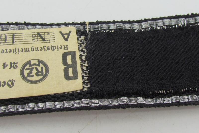 Waffen SS-Standarte 'Deutschland' Officers Cufftitle with RZM Tag...Mint — image 8
