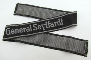 Waffen-SS Panzergrenadier Regiment 'General Seyffardt' Bevo Cufftitle