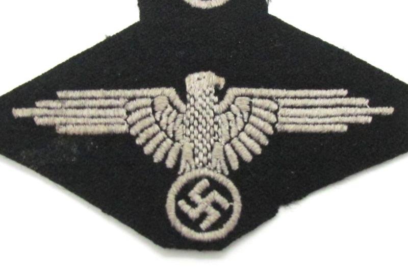 2x Waffen-SS Sleeve Eagles on a factory Sheet — image 3
