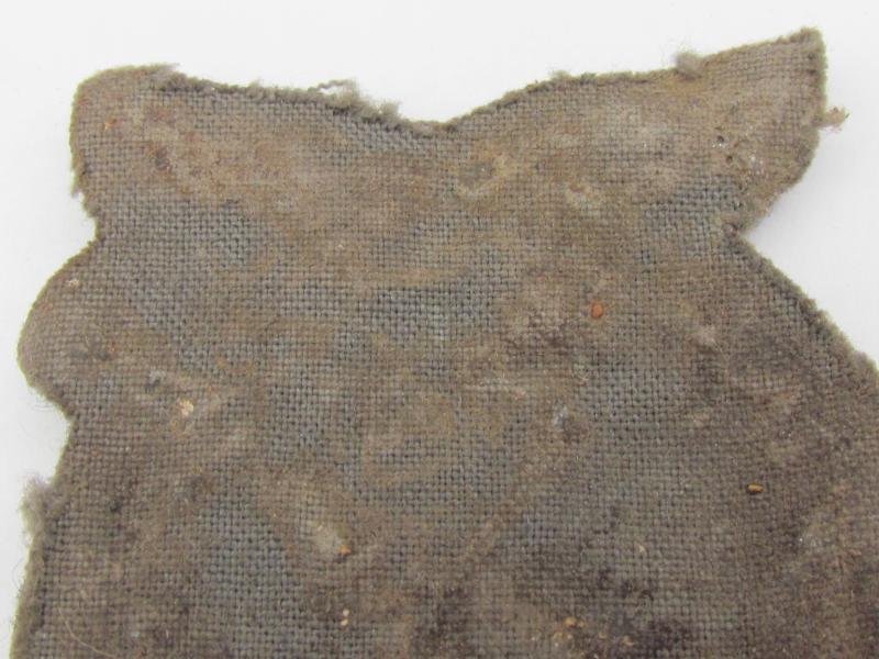 Rare Original Luftwaffe Flak Badge – Bullion Cloth Version — image 6