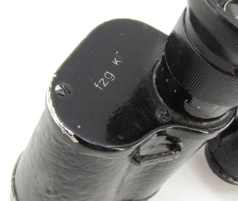 German WWII 6x30 Binoculars – Maker Code 'fzg' (Feinmechanik GmbH, Kassel) — image 5