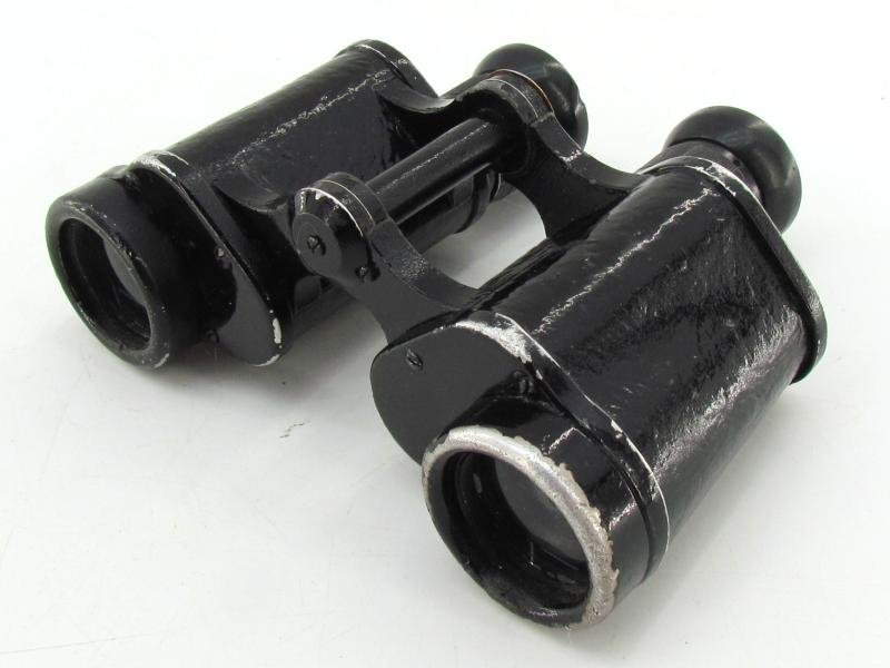 German WWII 6x30 Binoculars – Maker Code 'fzg' (Feinmechanik GmbH, Kassel) — image 9