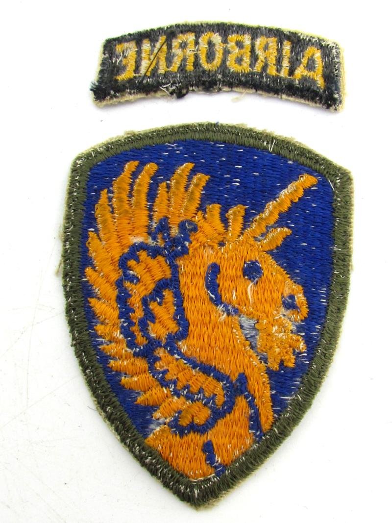 US WWII 13th Airborne Division Sleeve Patch — image 4