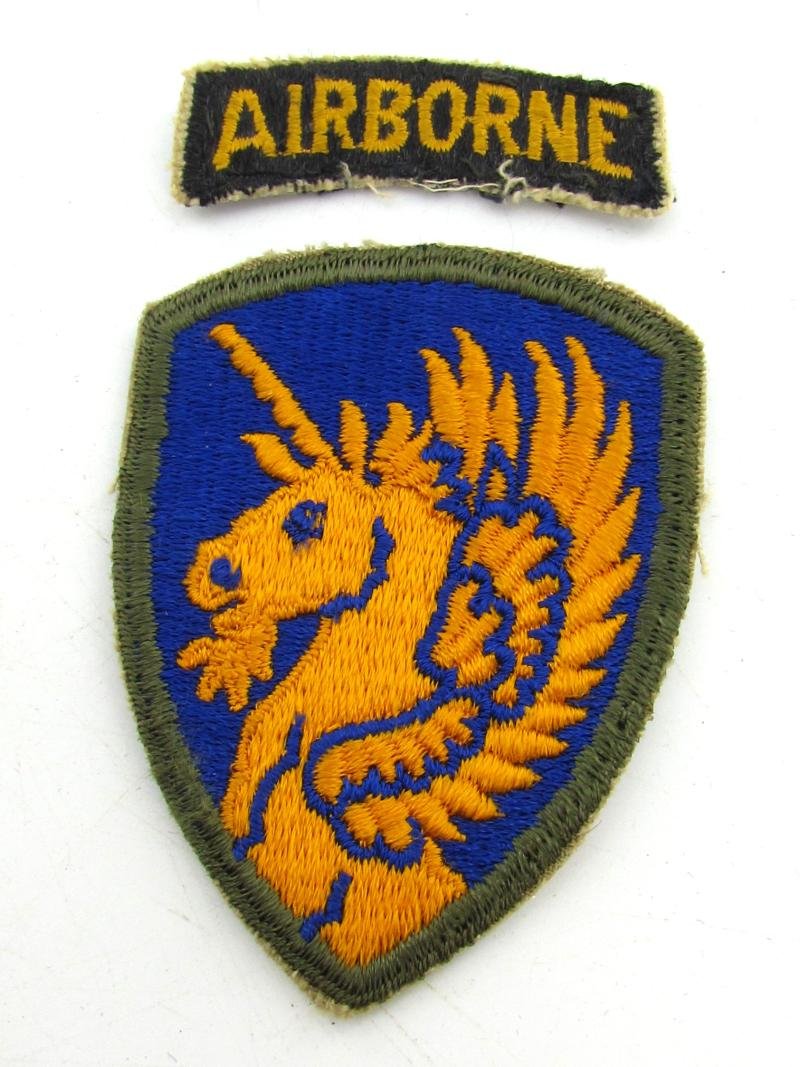 US WWII 13th Airborne Division Sleeve Patch — image 7