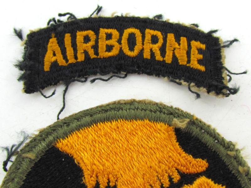 US WWII 17th Airborne division 'Golden Talons' patch — image 2