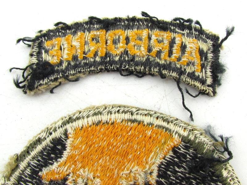 US WWII 17th Airborne division 'Golden Talons' patch — image 5
