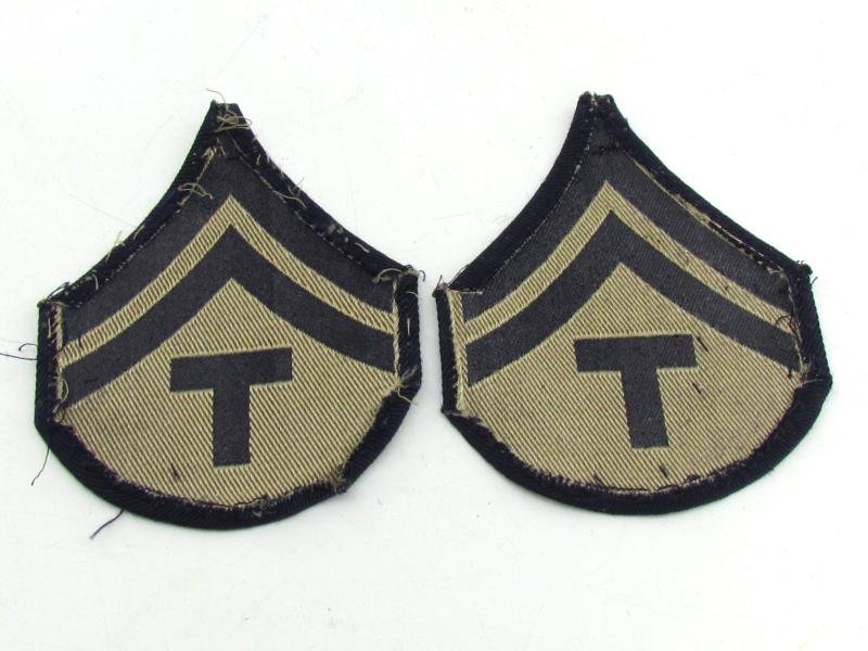 US WWII Rank Chevrons Tec-5 — image 4