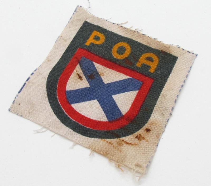 German WWII Russian POA Volunteer Sleeve Shield — image 5