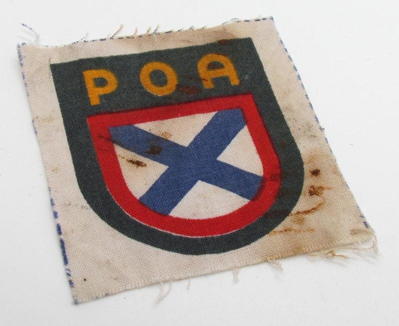 German WWII Russian POA Volunteer Sleeve Shield — image 9