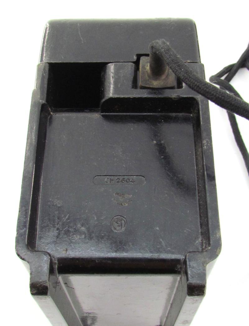 Wehrmacht Bakelite Desk telephone 38 with side box dated 1943 — image 8