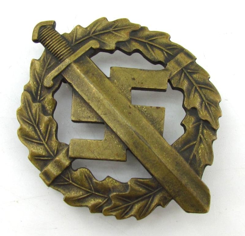 SA sport badge in bronze by Petz & Lorenz — image 7