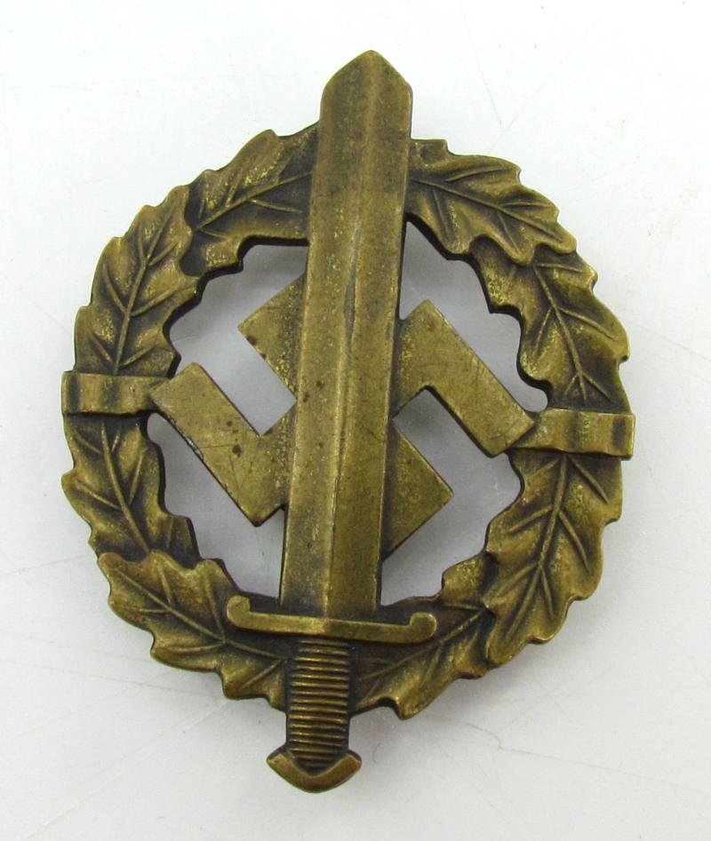 SA sport badge in bronze by Petz & Lorenz — image 8