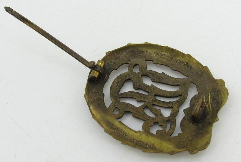 DRL Sports Badge in Bronze ( Ernst L. Müller ) — image 4