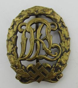 DRL Sports Badge in Bronze ( Ernst L. Müller )