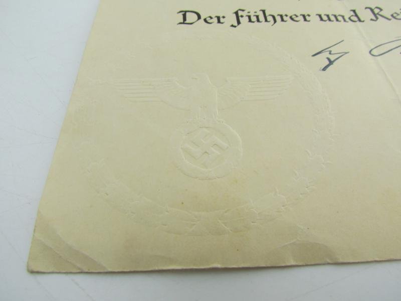 Mutterkreuz (Mother Cross) Silver Award Document — image 4