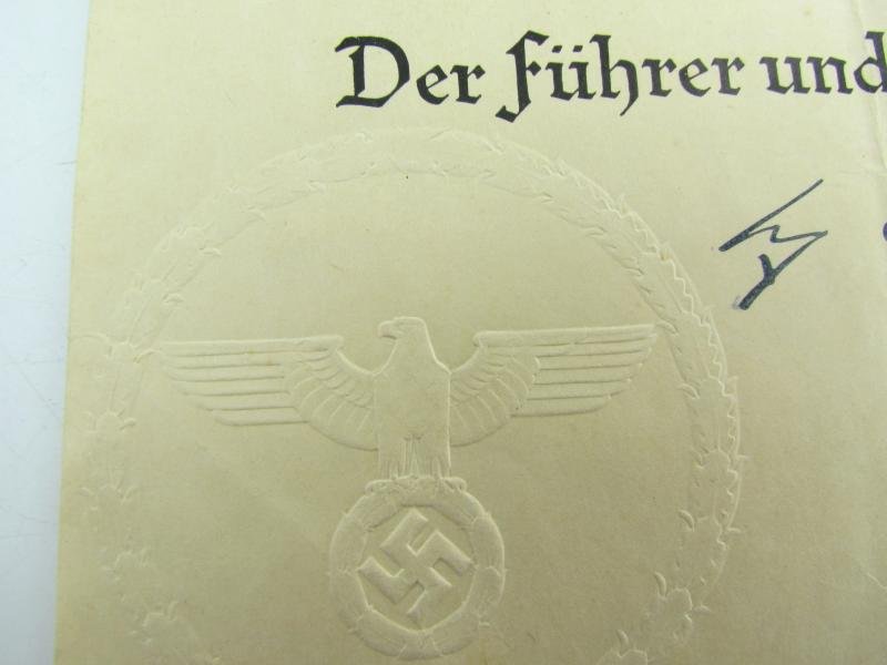 Mutterkreuz (Mother Cross) Silver Award Document — image 5