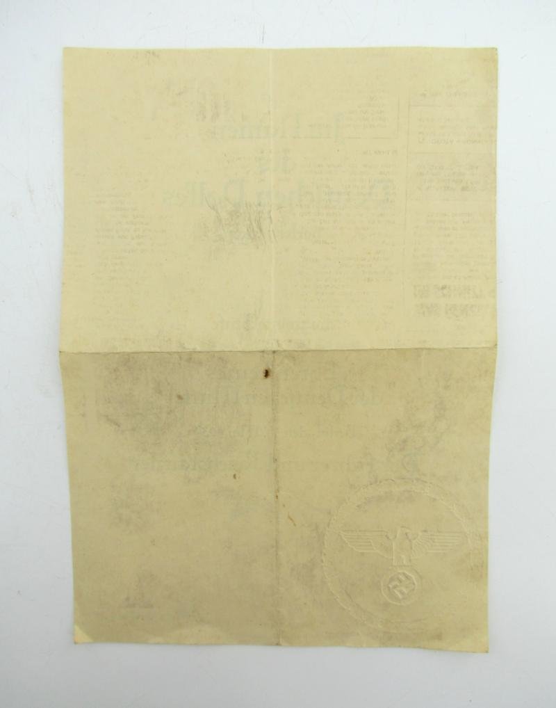 Mutterkreuz (Mother Cross) Silver Award Document — image 6