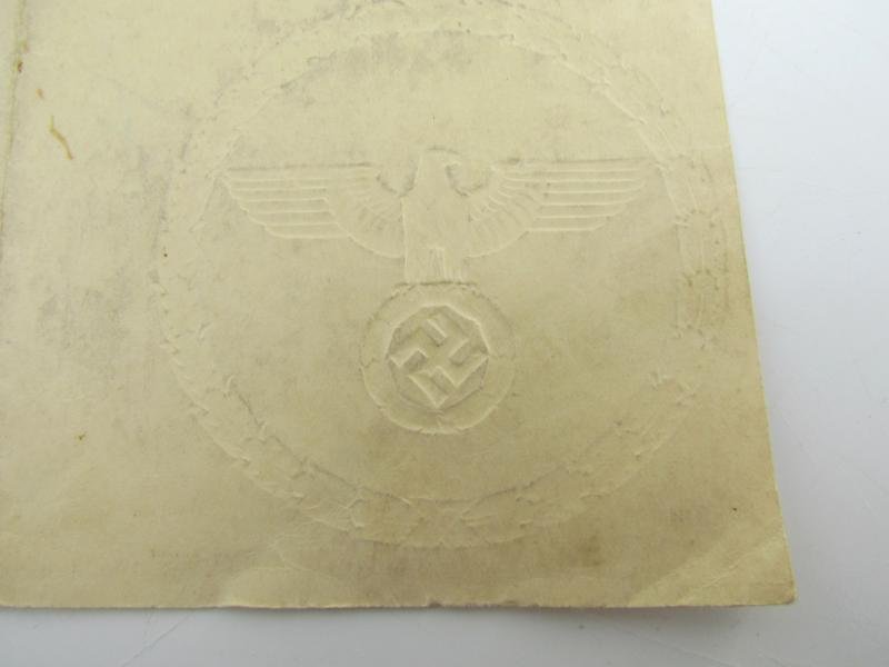 Mutterkreuz (Mother Cross) Silver Award Document — image 7