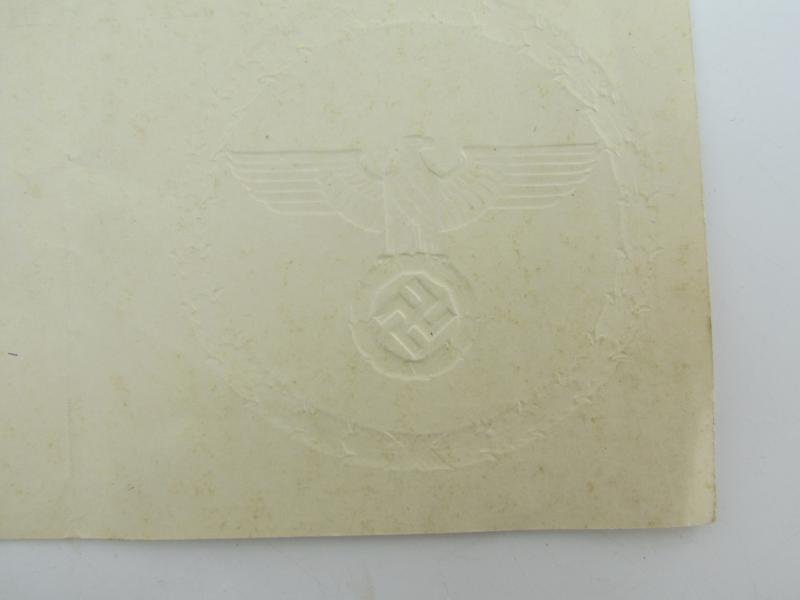 War Merit Cross 2nd Class Award Document — image 6