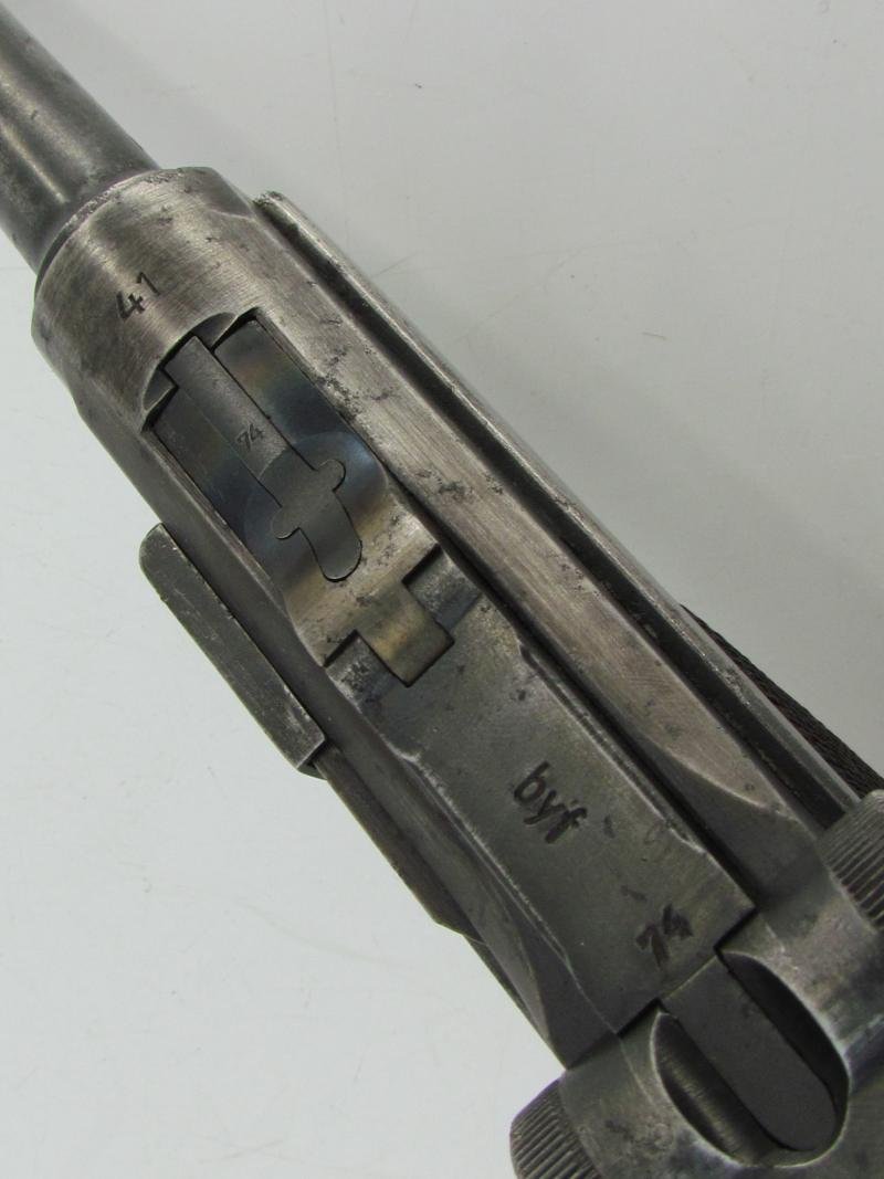 EU-Deko Luger P08 Marked byf41 — image 9