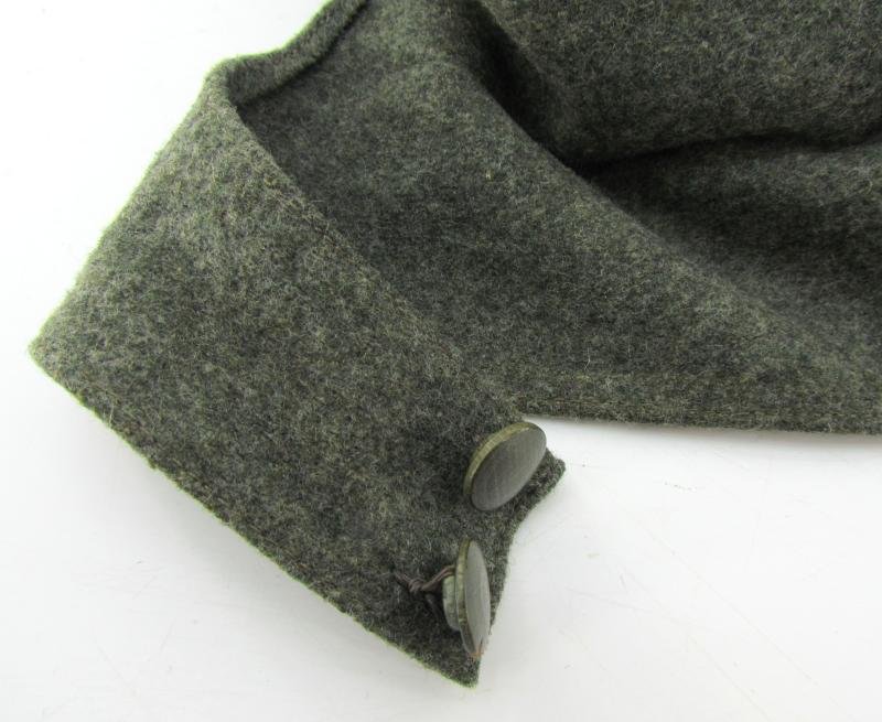 Late war Italian made double button Heer M43 field cap — image 13