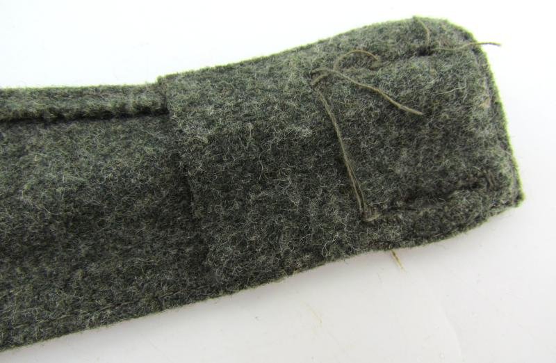 Late war Italian made double button Heer M43 field cap — image 15