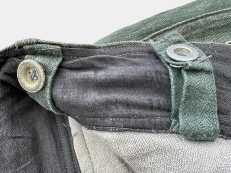 Original Luftwaffe HBT Field Trousers — image 10