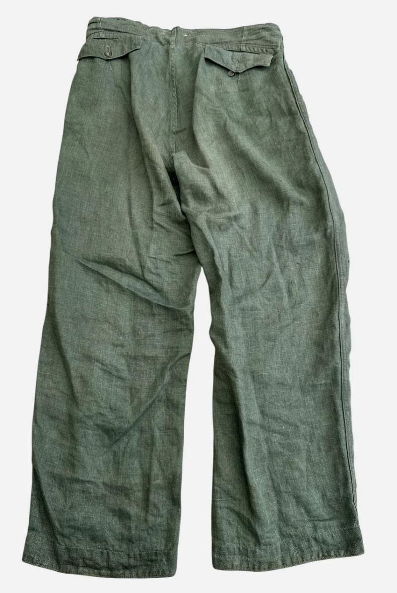 Original Luftwaffe HBT Field Trousers — image 12