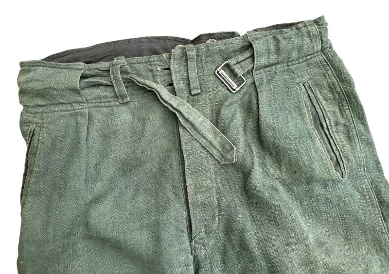 Original Luftwaffe HBT Field Trousers — image 2