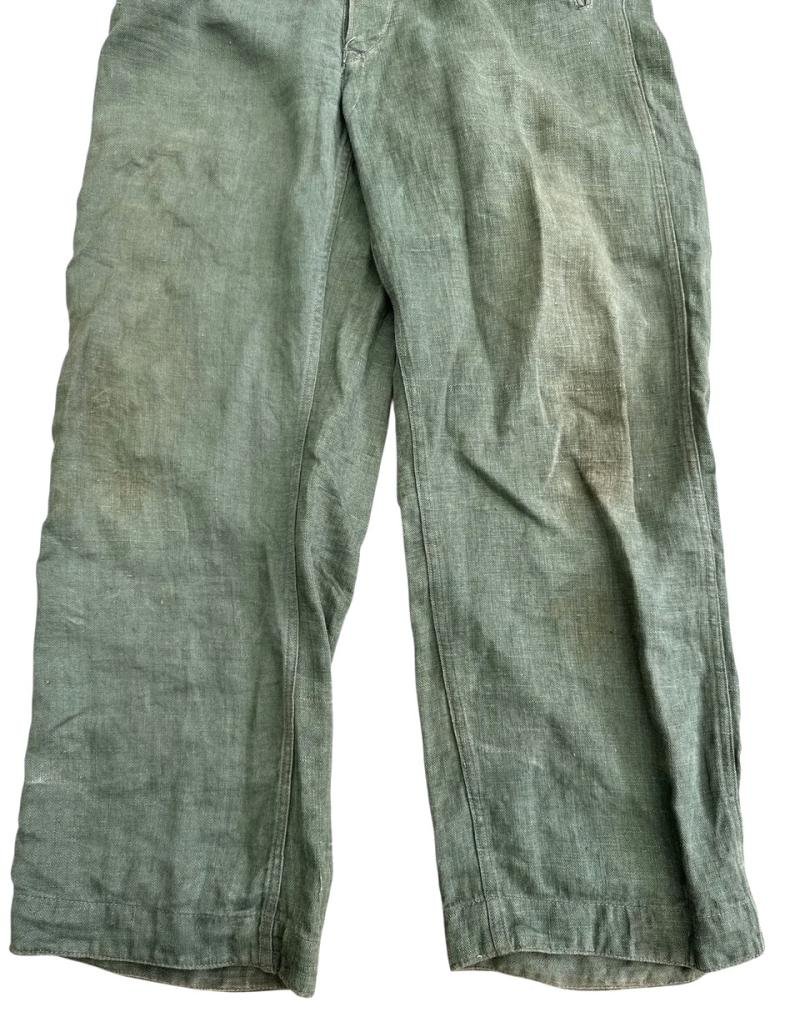 Original Luftwaffe HBT Field Trousers — image 5
