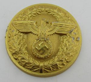 NSDAP leader belt buckle by RZM M4/24 ( Damaged )
