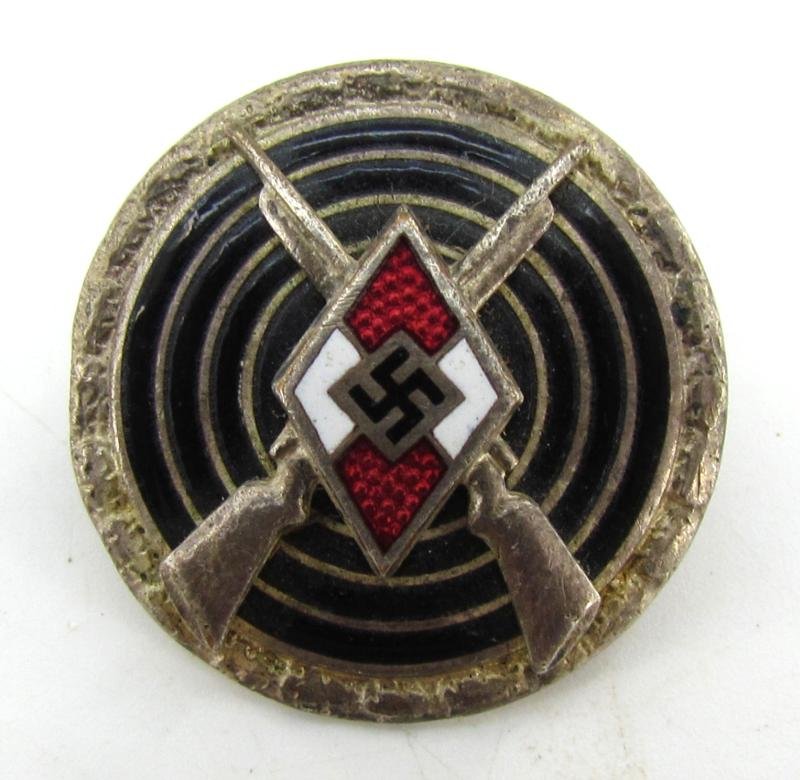 Hitler Youth ( HJ ) Shooting Badge 'RZM M1/63' — image 2