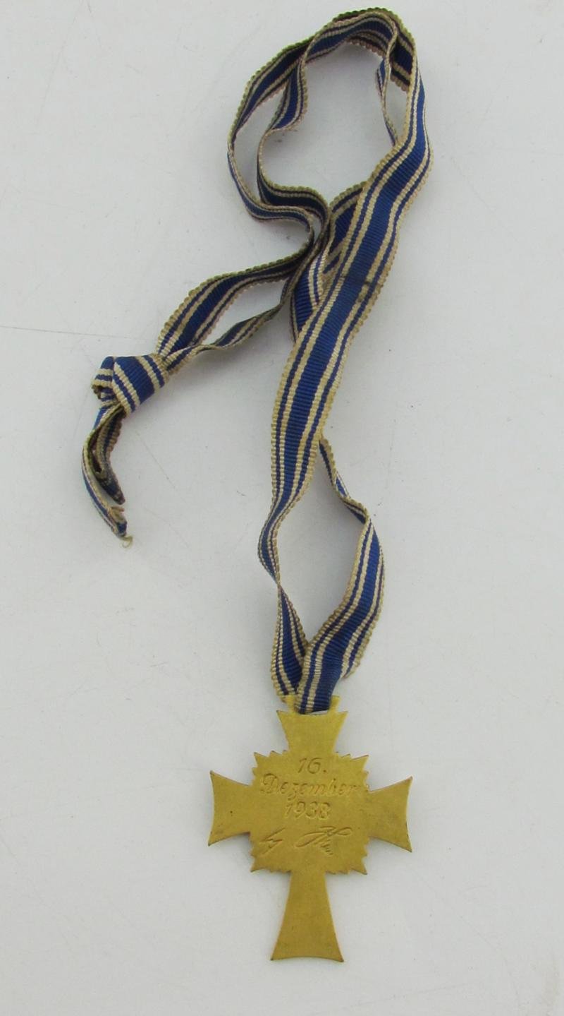 German Mothers Cross in Gold — image 3