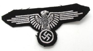 Waffen-SS EM/NCO sleeve eagle