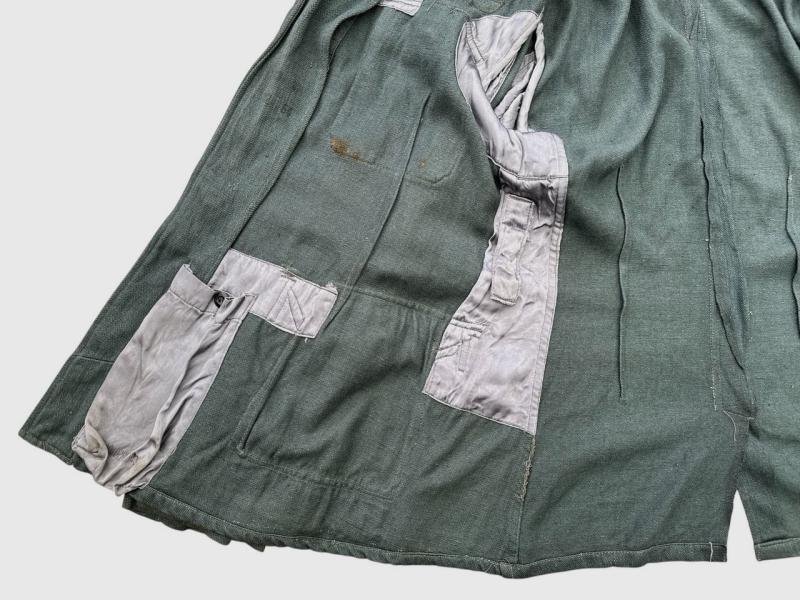 Luftwaffe 'Drillich' (HBT) Green Field Blouse (Feldbluse) — image 11