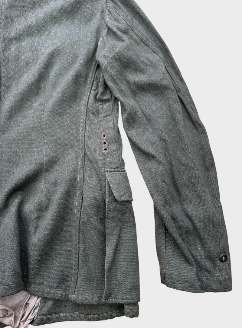 Luftwaffe 'Drillich' (HBT) Green Field Blouse (Feldbluse) — image 20