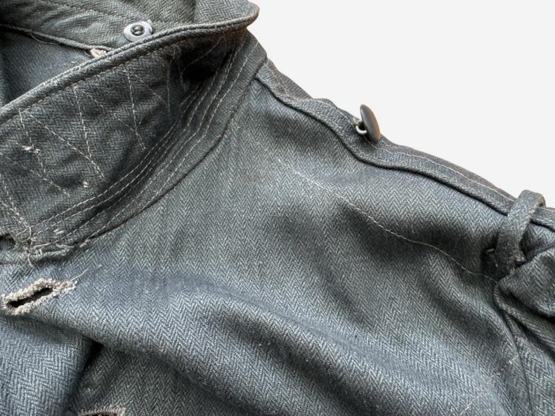 Luftwaffe 'Drillich' (HBT) Green Field Blouse (Feldbluse) — image 7