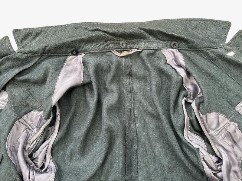 Luftwaffe 'Drillich' (HBT) Green Field Blouse (Feldbluse) — image 9