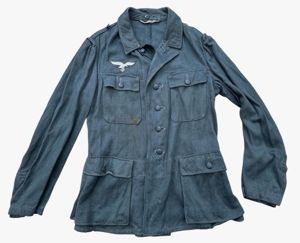 Luftwaffe 'Drillich' (HBT) Green Field Blouse (Feldbluse)