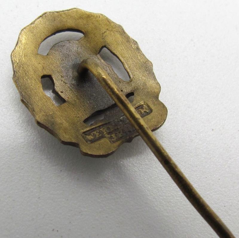 DRL in Bronze miniature sports badge (Wernstein Jena) — image 5