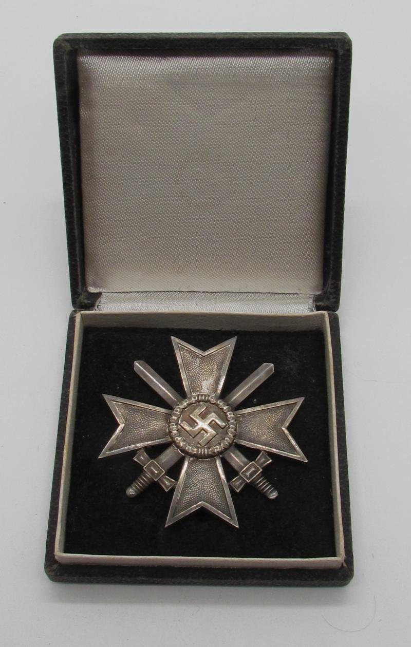 War Merit cross (KVK) first class '1' in Case — image 2