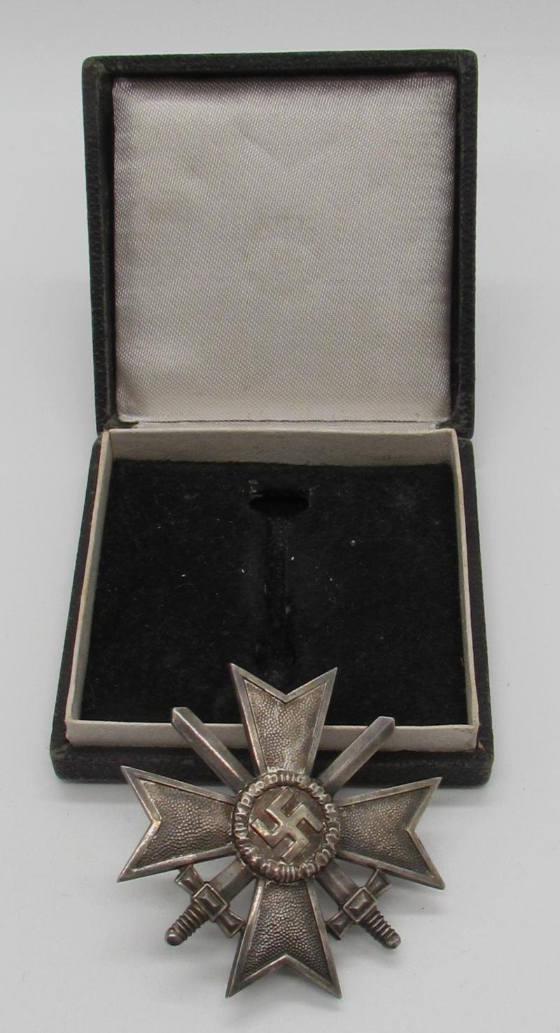 War Merit cross (KVK) first class '1' in Case — image 5