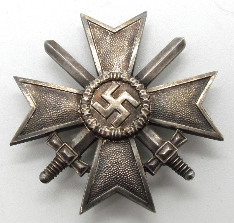 War Merit cross (KVK) first class '1' in Case — image 6