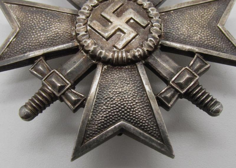 War Merit cross (KVK) first class '1' in Case — image 8